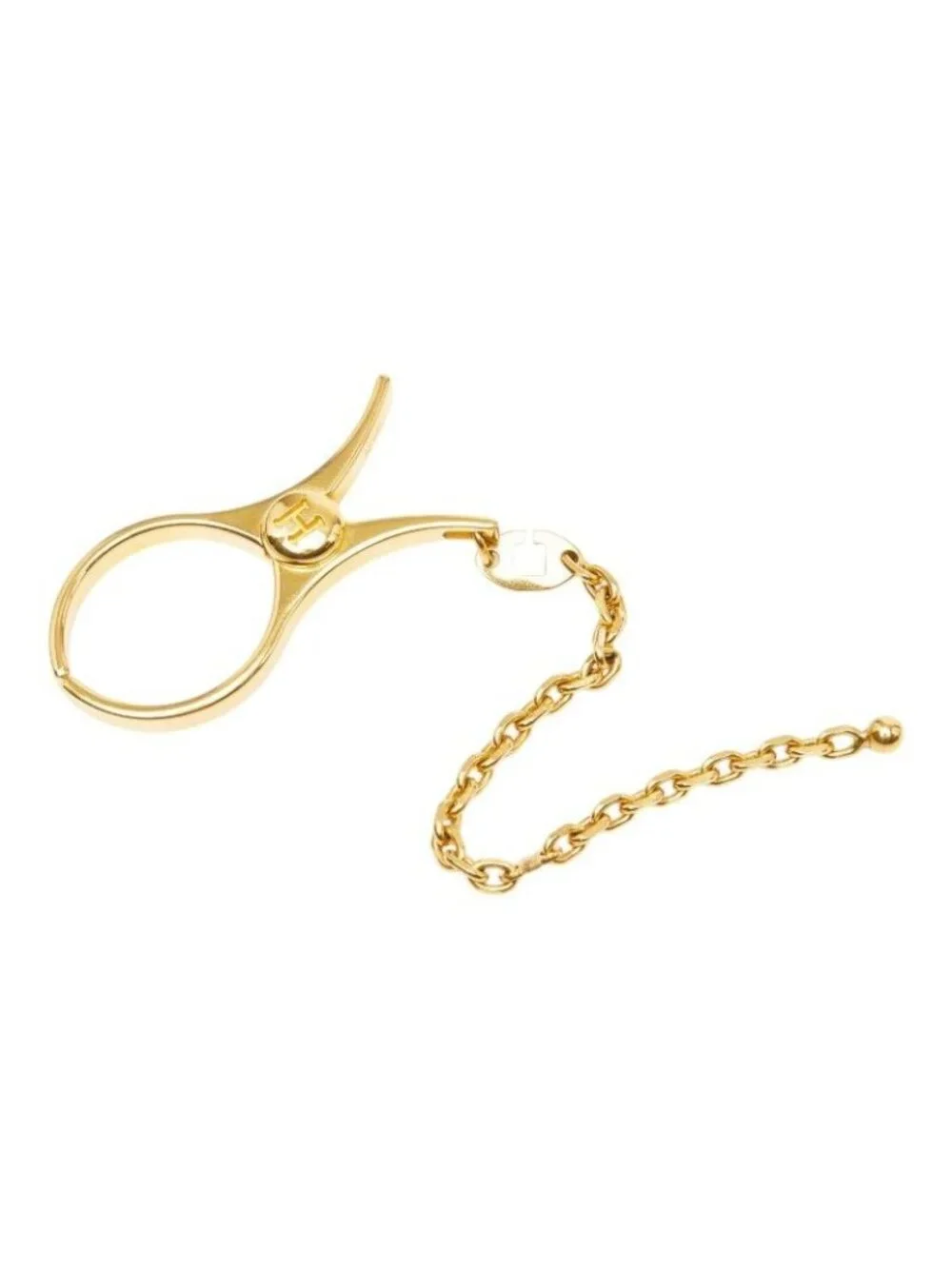 Hermes Phil Glove Holder Gold Plated 1- Gloves